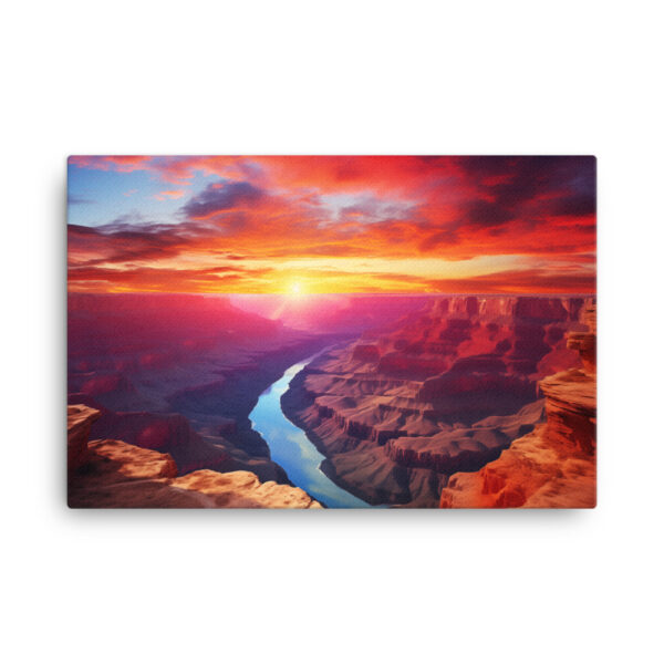 Canyon Reverie: A Collection of Sunsets Print Three - Image 4