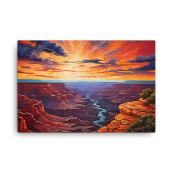 Canyon Reverie: A Collection of Sunsets Print Four - Image 4