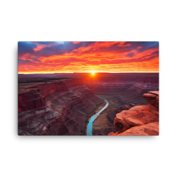 Canyon Reverie: A Collection of Sunsets Print Five - Image 4