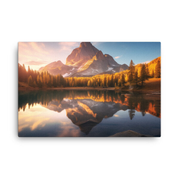 Alpine Majesty: A Collection of Breathtaking Mountain Sunsets Print Nineteen - Image 4