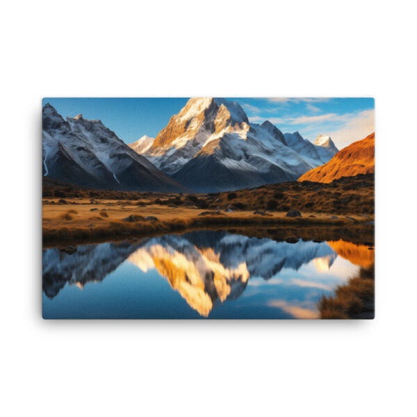 Alpine Majesty: A Collection of Breathtaking Mountain Sunsets Print Twenty-Four - Image 4