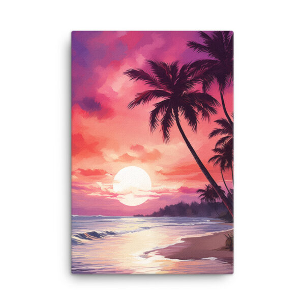 Tropical Twilight: A Collection of Luminous Beach Sunsets Print One - Image 4