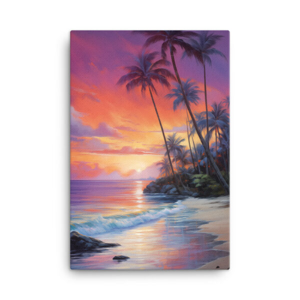 Tropical Twilight: A Collection of Luminous Beach Sunsets Print Two - Image 4