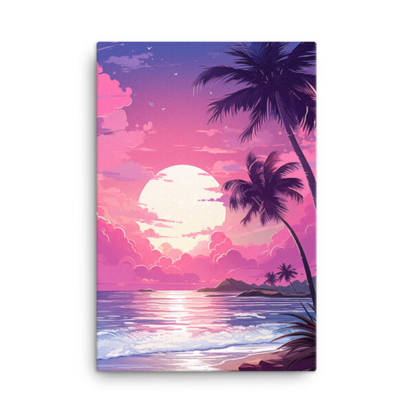 Tropical Twilight: A Collection of Luminous Beach Sunsets Print Sixteen - Image 4
