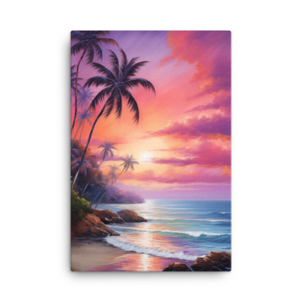 Tropical Twilight: A Collection of Luminous Beach Sunsets Print Nineteen - Image 4