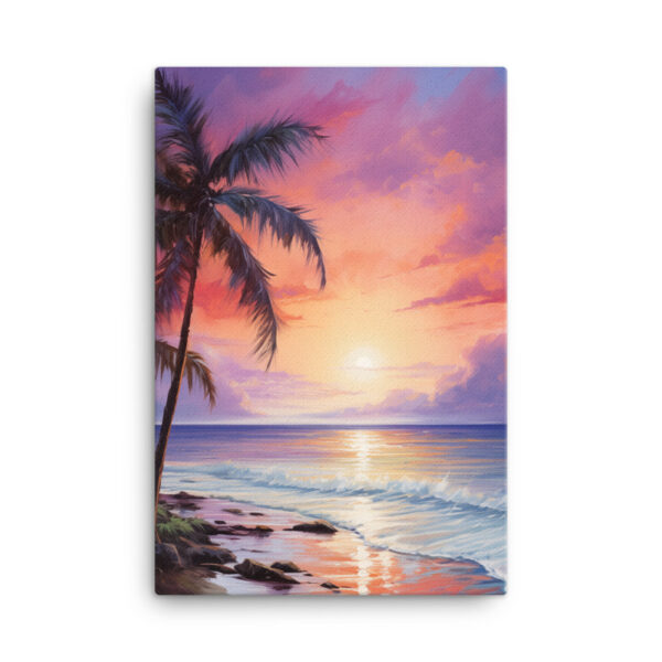 Tropical Twilight: A Collection of Luminous Beach Sunsets Print Twenty - Image 4