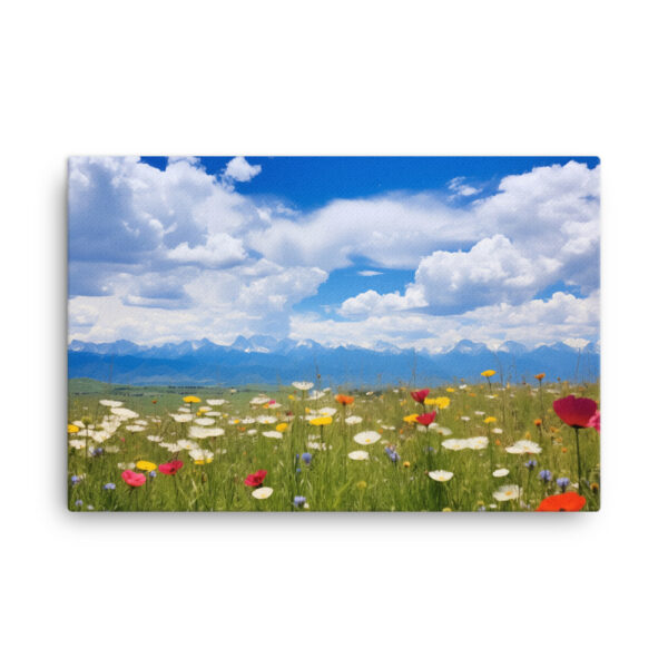 Meadow Whispers: A Collection of Vibrant Mountain Meadows Print Eleven - Image 4