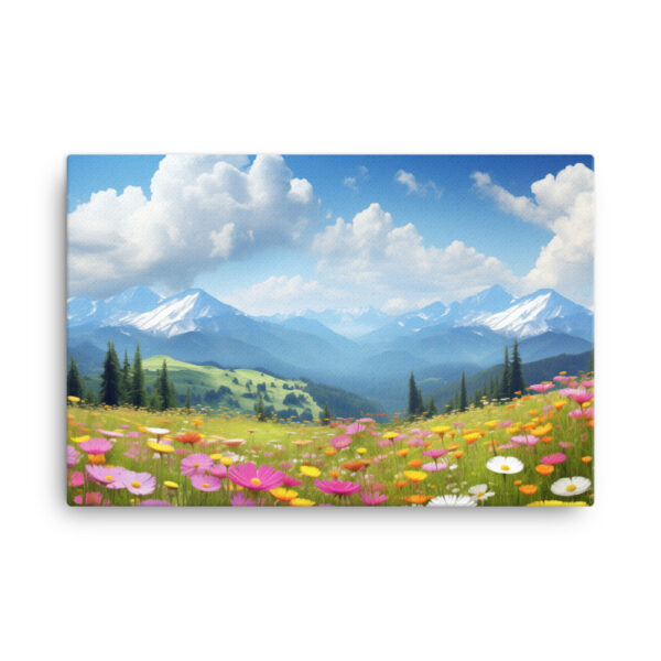Meadow Whispers: A Collection of Vibrant Mountain Meadows Print Thirteen - Image 4